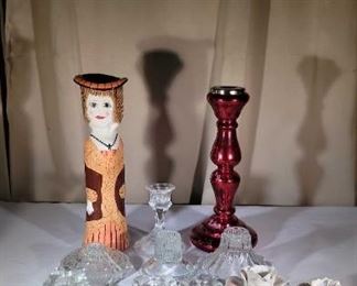 Large Collection of Candle Holders