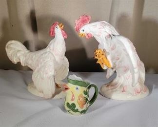 Pair Of Roosters