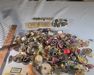 Pile Of Earrings 4 Rings