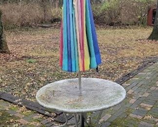 Table And Umbrella