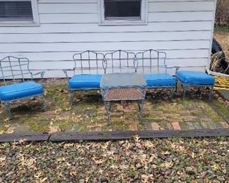 Vintage Metal Patio Furniture