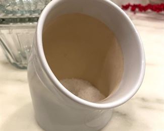 SOLD-Salt Pig by Emile Henry. Salt included :) 