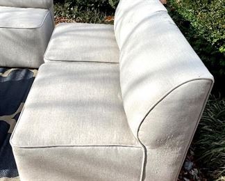 SOLD -Alternate View: Modular Outdoor Soft Luxe Seating