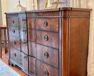 SOLD - 12-drawer chest by  Fine Furniture Design, Solid Wood. Excellent Condition. 62 X 20 X41