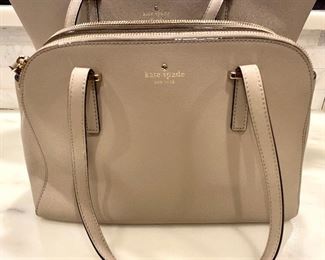 SOLD Kate Spade. Matte Taupe color. Great condition! 13 x 9 