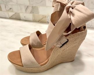 SOLD Uggs Jule espadrille. Size 8. Great condition! Neutral color! 