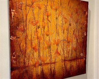 SOLD-Original Artwork by William LaChance 37.5" x 37.5"  Price and information on its way; *Owner currently looking for C.O.A