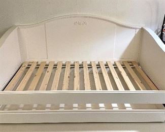 SOLD - Pottery Barn Madeline Daybed and Trundle Set, twin, simply white. 80"l x 44"w x 35"h