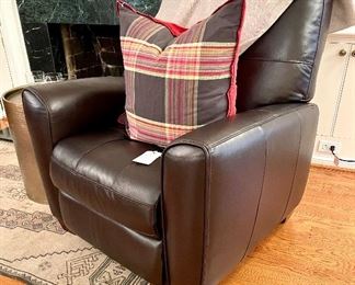 Chair is SOLD. Pottery Barn pillow, throw and knotted rug are available. 