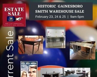 Moved from mid January to February 23-25 to give the team more time to stage this huge sale.  Don’t miss this one. 