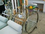 ultra modern serving cart