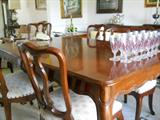 Drexel mahogany dining room set