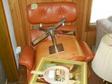Plycraft chair and ottoman
