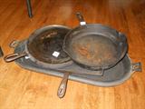 small portion of the antique, old, vintage cast iron implements. We do have some Wagner and Griswold