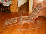 antique snow shoe chair