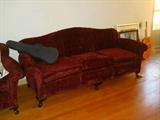 wonderful, mint condition, clean 1930's sofa, has matching chair