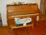 Kimball spinet piano with matching bench