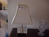 Waterford crystal lamp