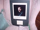 Genuine Freddie Mercury autograph with glossy photo