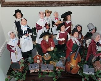 Omg...Moravian Byers carolers...it's everyone from the love feast