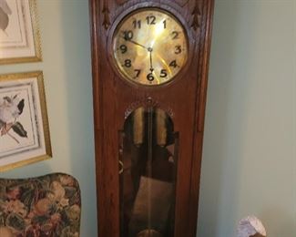 Beautiful antique grandfather clock