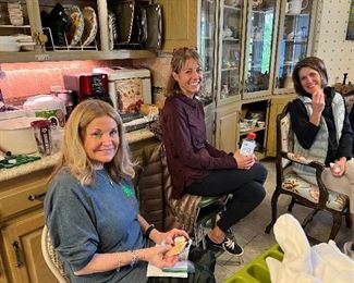 Kim, Ann, and Lisa!  So glad to have Kim back after breaking her femur and collarbone.