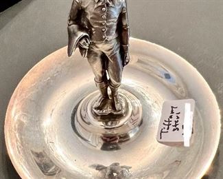 Tiffany & Co. sterling Equestrian ring jewelry holder.