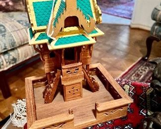 Thai spirit house.