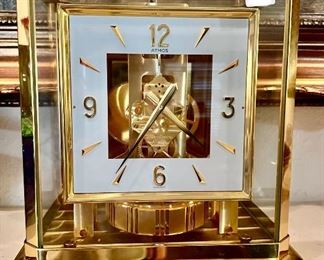 ATMOS perpetual mantle clock by Jaeger-le Coultre with jeweled movement.  ELEGANT!