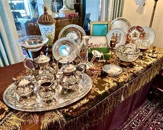 There was so much, we had to add a table.  