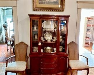 Petite china hutch perfect for a smaller space.