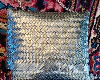 TANE sterling purse!  YES....STERLING woven purse!