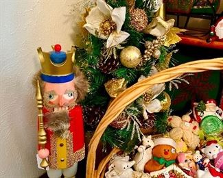 German nutcracker hiding in the corner!