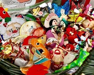 Vintage ornaments from all over the world!