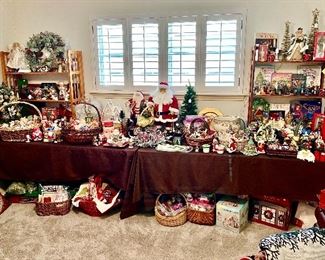 Packed out Holiday room with Christmas, Fall, Easter, and Valentines!