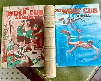 Some interesting Boy Scouts vintage books.  BSA.