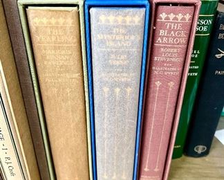 Limited edition N.C. Wyeth books in slip cover.  SCARCE.