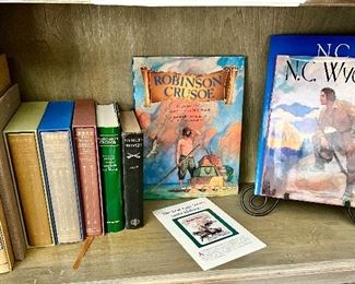 N.C. Wyeth drew the most fabulous children's illustrations.