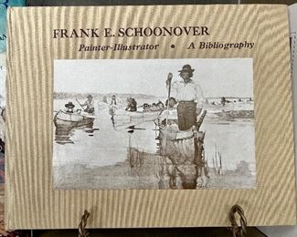 Frank E.  Schoonover bibliography, rare signed and limited edition book.