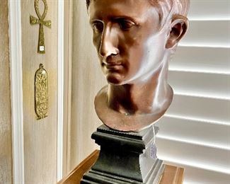 Et tu, Brute?  Julius Caesar bronze.