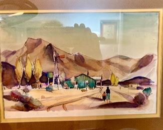 Love this!  Arizona watercolor vintage.