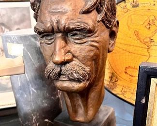 Albert Schweitzer bust.