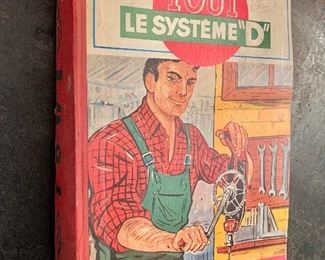 Vintage French book