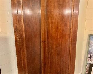 Vintage French armoire doors