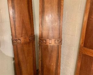 Vintage French armoire doors 