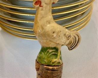 Vintage "rooster" cork
