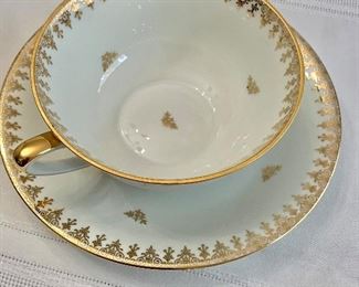 Jammet Limoges cup and saucer