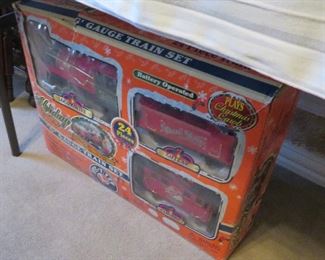 Holiday train set