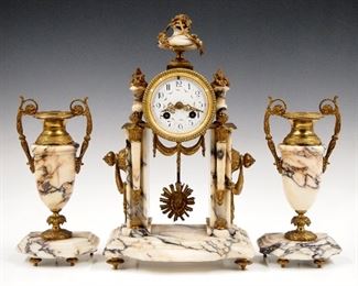 French Clock Set