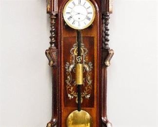 30 Day Inlaid Vienna Regulator